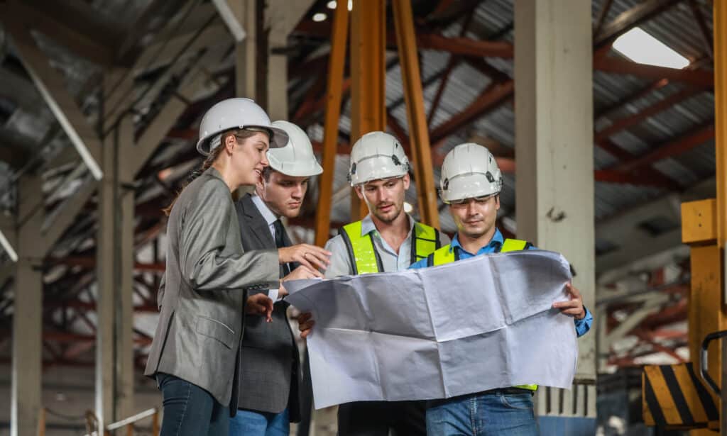IQ Academy student learning what to expect as a construction manager