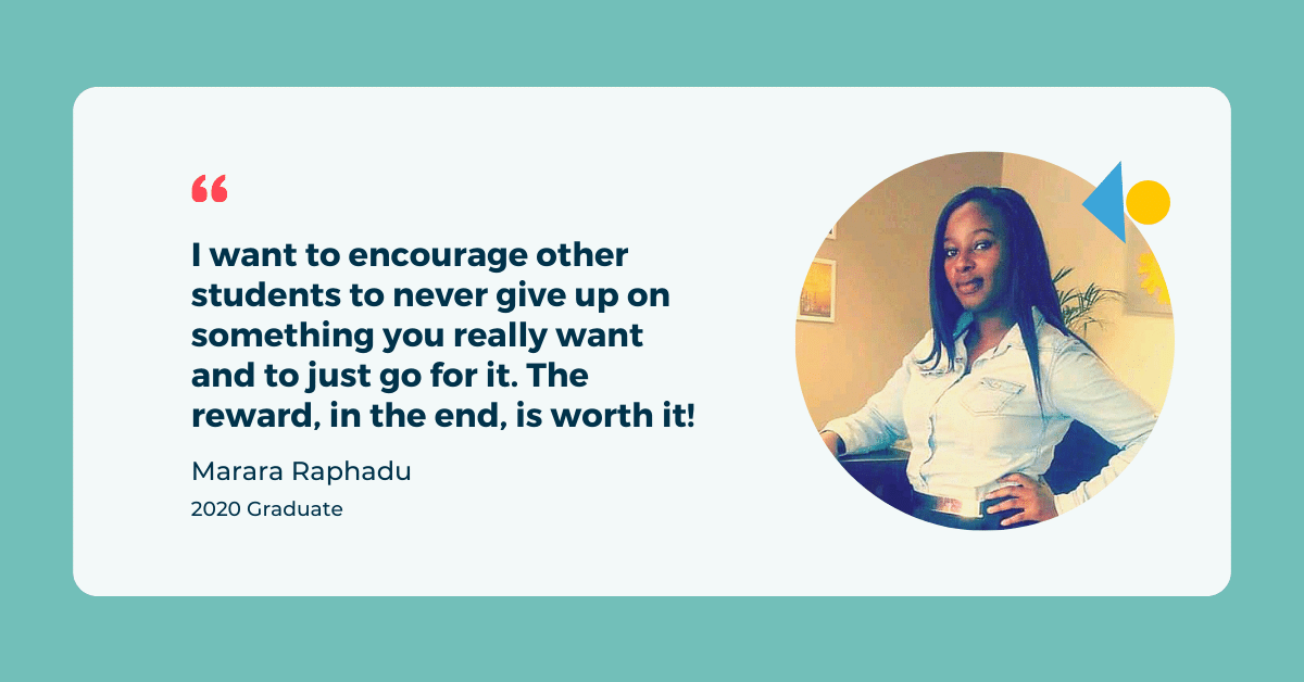 Short Course: Student spotlight: Marara Raphadu – What inspired her to study